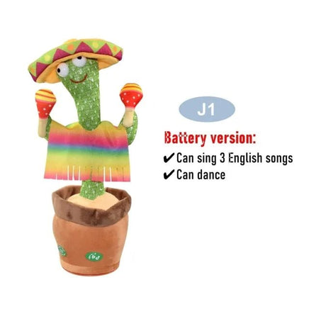 Dancing Cactus Electronic Plush Toys - Lusy Store LLC