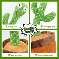 Dancing Cactus Electronic Plush Toys - Lusy Store LLC