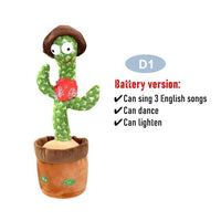 Dancing Cactus Electronic Plush Toys - Lusy Store LLC