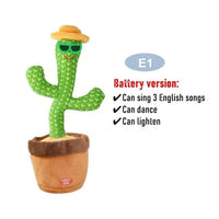 Dancing Cactus Electronic Plush Toys - Lusy Store LLC