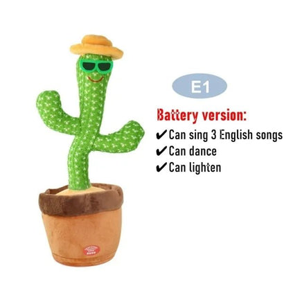 Dancing Cactus Electronic Plush Toys - Lusy Store LLC