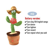 Dancing Cactus Electronic Plush Toys - Lusy Store LLC