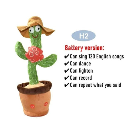 Dancing Cactus Electronic Plush Toys - Lusy Store LLC