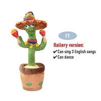 Dancing Cactus Electronic Plush Toys - Lusy Store LLC