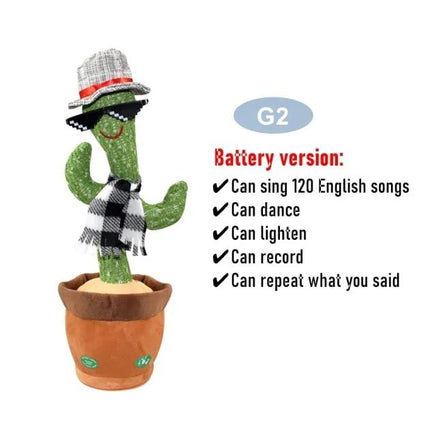 Dancing Cactus Electronic Plush Toys - Lusy Store LLC