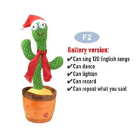 Dancing Cactus Electronic Plush Toys - Lusy Store LLC