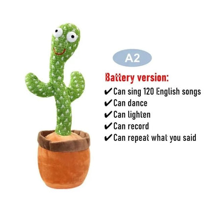 Dancing Cactus Electronic Plush Toys - Lusy Store LLC