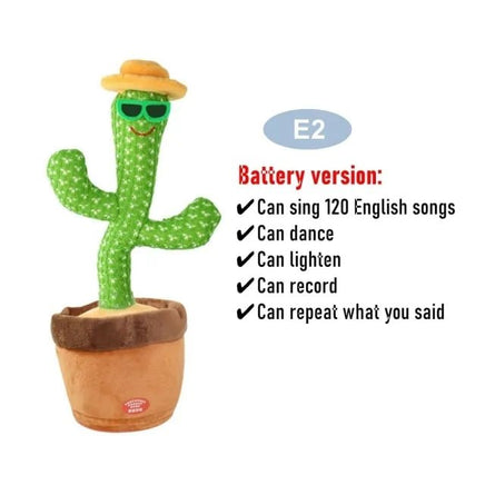 Dancing Cactus Electronic Plush Toys - Lusy Store LLC