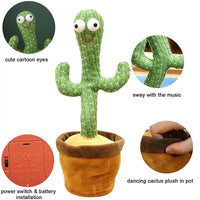 Dancing Cactus Plush Toy - Lusy Store LLC