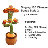 Dancing Cactus Plush Toy - Lusy Store LLC