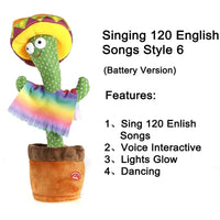 Dancing Cactus Plush Toy - Lusy Store LLC