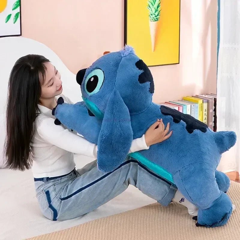 Disney Lilo & Stitch Plush Toys - Giant Size Stuffed Dolls - Cute Cartoon Couple Sleeping Pillow - Lusy Store LLC