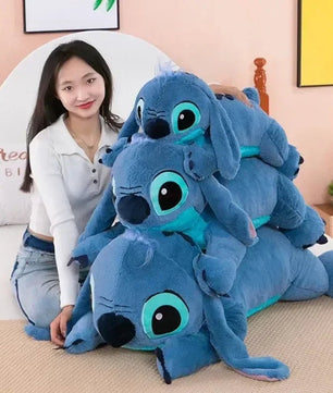 Disney Lilo & Stitch Plush Toys - Giant Size Stuffed Dolls - Cute Cartoon Couple Sleeping Pillow - Lusy Store LLC