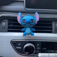 Disney Stitch Car Perfume Holder - Cute Cartoon Figure Fragrance Diffuser - Lusy Store LLC