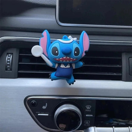 Disney Stitch Car Perfume Holder - Cute Cartoon Figure Fragrance Diffuser - Lusy Store LLC