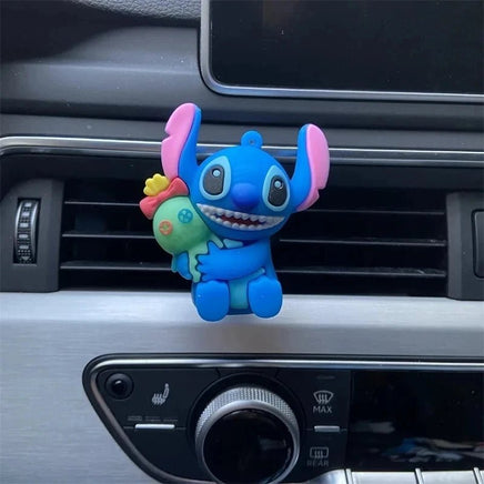 Disney Stitch Car Perfume Holder - Cute Cartoon Figure Fragrance Diffuser - Lusy Store LLC