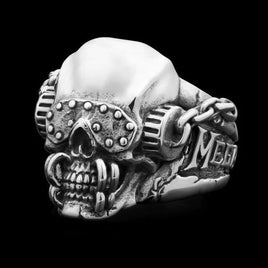 Distinctive Halloween Devil Skull Punk Ring for Men and Women - Lusy Store LLC