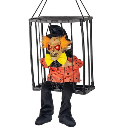 Halloween Glow Cage Ghost - Lusy Store LLC 