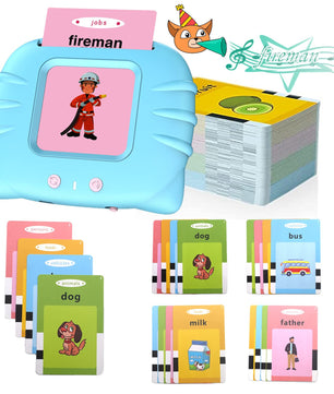 Smart English Learning Card for Kids - Interactive Early Education Tool with 224 Audiobooks