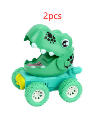 Dinosaur Push Car Sliding Animal Toy for Kids