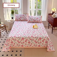 Floral Cotton Quilt Cover Set with Pillowcases - Lusy Store LLC