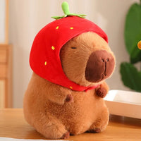 Fluffy Capybara Plush Toy - Lusy Store LLC