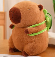 Fluffy Capybara Plush Toy - Lusy Store LLC