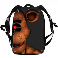 FNaF Backpack Freddy Chica Foxy Boys Girls Teenager School Bags - Lusy Store LLC