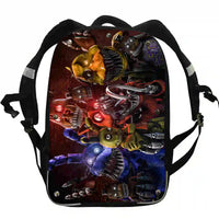 FNaF Backpack Freddy Chica Foxy Boys Girls Teenager School Bags - Lusy Store LLC