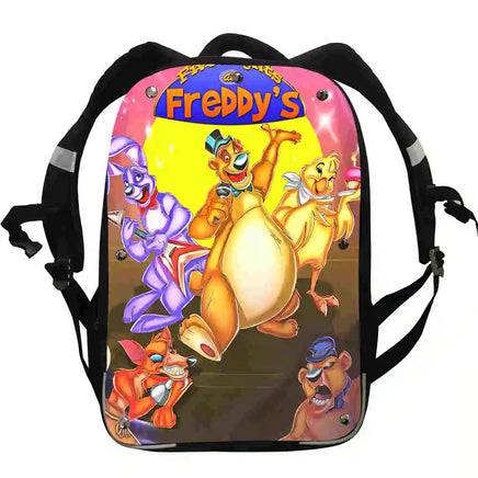 FNaF Backpack Freddy Chica Foxy Boys Girls Teenager School Bags - Lusy Store LLC