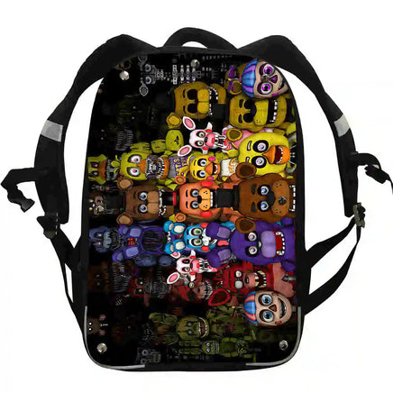 FNaF Backpack Freddy Chica Foxy Boys Girls Teenager School Bags - Lusy Store LLC