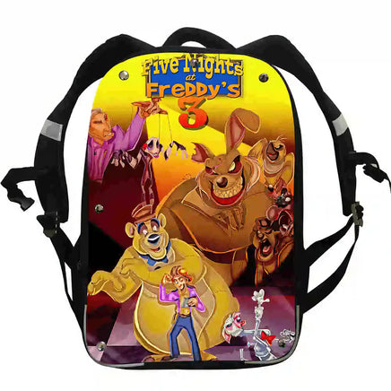 FNaF Backpack Freddy Chica Foxy Boys Girls Teenager School Bags - Lusy Store LLC