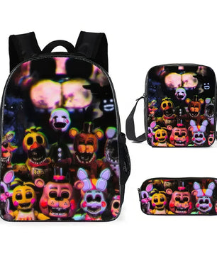 FNaF Backpack Light Waterproofing School Backpacks for Kid - Lusy Store LLC