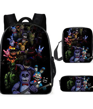 FNaF Backpack Light Waterproofing School Backpacks for Kid - Lusy Store LLC