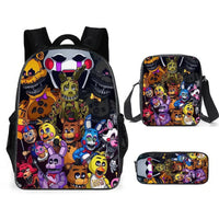 FNaF Backpack Light Waterproofing School Backpacks for Kid - Lusy Store LLC