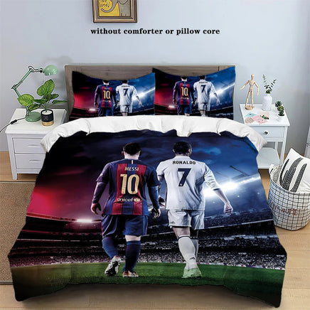 Football Bedding Set Star Collection Personalized Bedroom Set - Lusy Store LLC