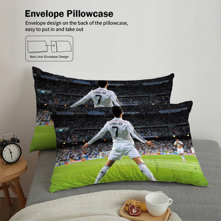 Football Bedding Set Star Collection Personalized Bedroom Set - Lusy Store LLC