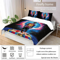 Football Bedding Set Star Collection Personalized Bedroom Set - Lusy Store LLC