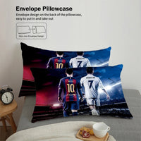 Football Bedding Set Star Collection Personalized Bedroom Set - Lusy Store LLC