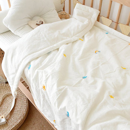 Four Seasons Universal Baby Cotton Water - Washing Embroidery Quilt Set - Lusy Store LLC