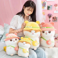 Giant Kawaii Hamster Plush Toy - Lusy Store LLC