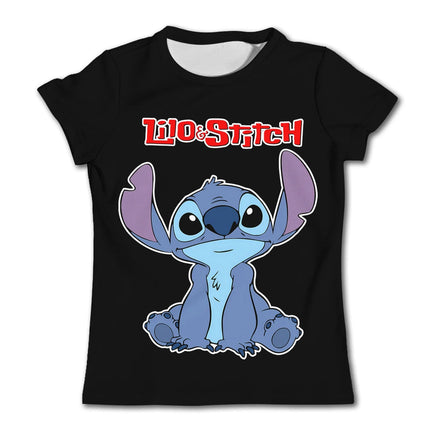 Girls' Red T - Shirt for Ages 3 - 12 Years - Summer 2024 Collection - Lusy Store LLC