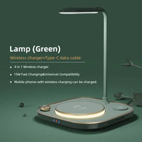 Desk Lamp 4 in 1 Fast Charger - Lusy Store LLC 