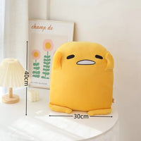 Gudetama Plush Cute Anime Egg Stuffed Kawaii Decor Lovely Sofa Cushion Pillow Gifts - Lusy Store LLC