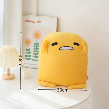 Gudetama Plush Cute Anime Egg Stuffed Kawaii Decor Lovely Sofa Cushion Pillow Gifts - Lusy Store LLC