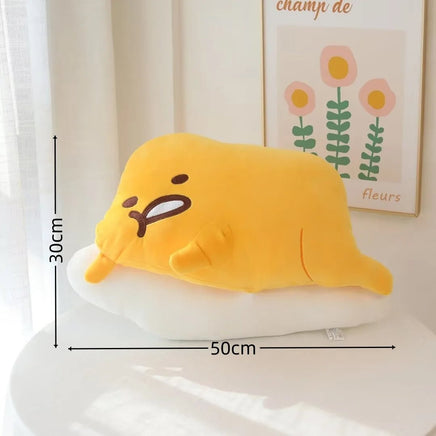 Gudetama Plush Cute Anime Egg Stuffed Kawaii Decor Lovely Sofa Cushion Pillow Gifts - Lusy Store LLC