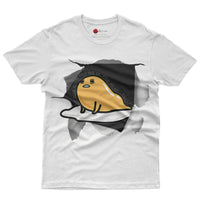 Gudetama t shirt - Cute funny graphic tees - Unisex novelty cotton t shirt - Lusy Store LLC