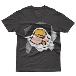 Gudetama t shirt - Cute funny graphic tees - Unisex novelty cotton t shirt - Lusy Store LLC