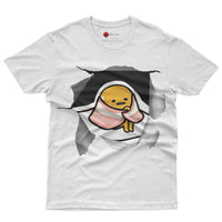 Gudetama t shirt - Cute funny graphic tees - Unisex novelty cotton t shirt - Lusy Store LLC