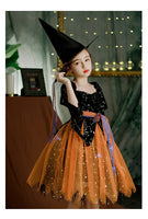 Halloween Kids Dress - Girls' Costume for Spooky Fun - Lusy Store LLC